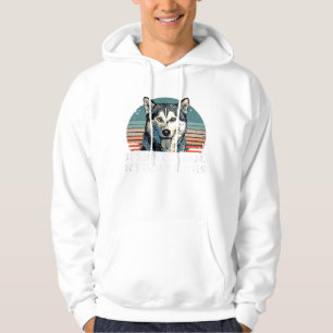 Funny & Cute Siberian Husky Dog Glitter Classic T- Hoodie