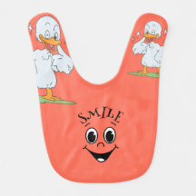 Funny Cute Smile face & Duck