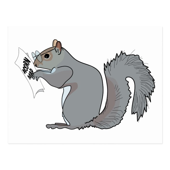 squirrel wearing glasses