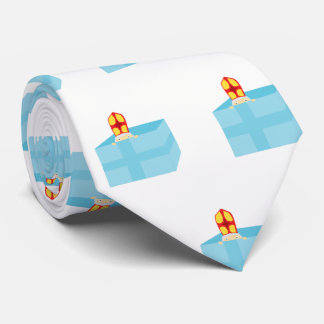 Funny Cute St. Nicholas Sinterklaas Kids Art Tie
