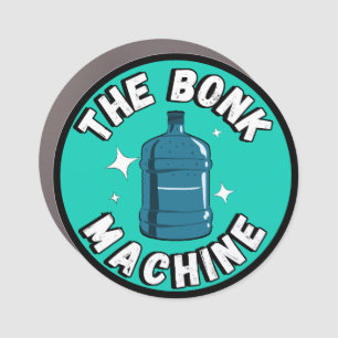 Funny Cute the bonk machine /Free Palestine design Car Magnet