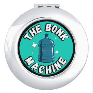 Funny Cute the bonk machine /Free Palestine design Compact Mirror