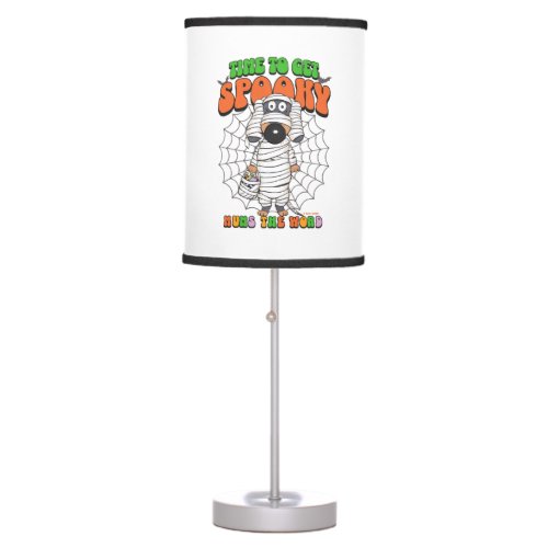 Funny Cute Time to get Spooky Mummy Table Lamp