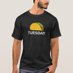 Funny Cute Tuesday Fun Taco Food Day Meme T-Shirt