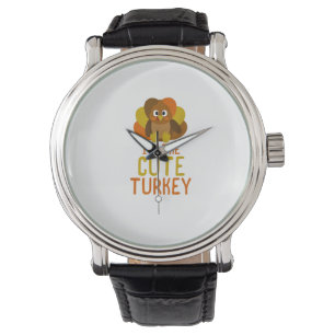 Funny Cute Turkey Family Matching Thanksgiving Watch