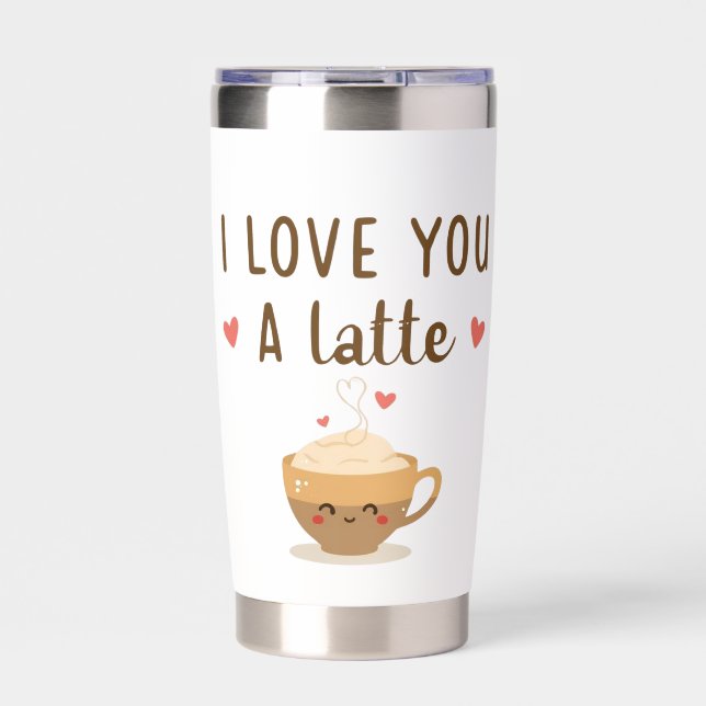 Funny & Cute Valentine’s Day Gift Insulated Tumbler (Front)
