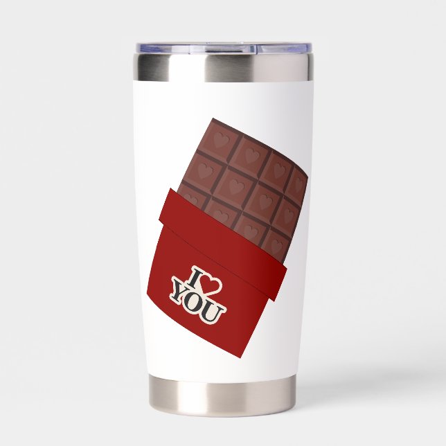 Funny & Cute Valentine’s Day Gift Insulated Tumbler (Front)
