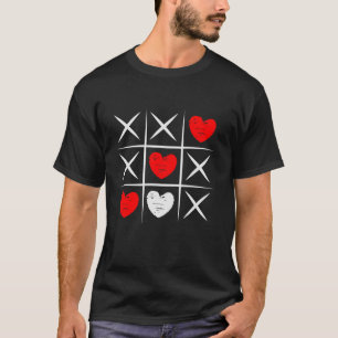 Funny Cute Valentines Gift for Mens Womens Heart V T-Shirt