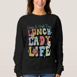 funny cute women lunch lady tee school cafeteria l