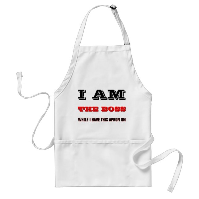 Funny Cute Worlds Best Greatest Cook Adult Apron (Front)