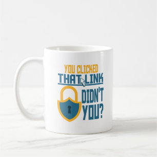 Funny Cyber Security Gift Computer Hacker Tech Coffee Mug