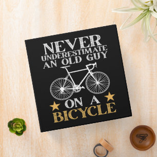 Funny Cycling Biker Humor 3 Ring Binder