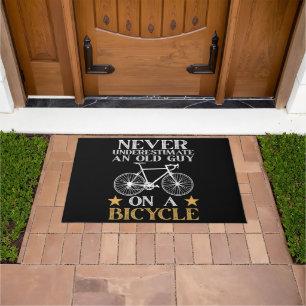 Funny Cycling Biker Humor Doormat