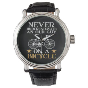 Funny Cycling Biker Humor Watch