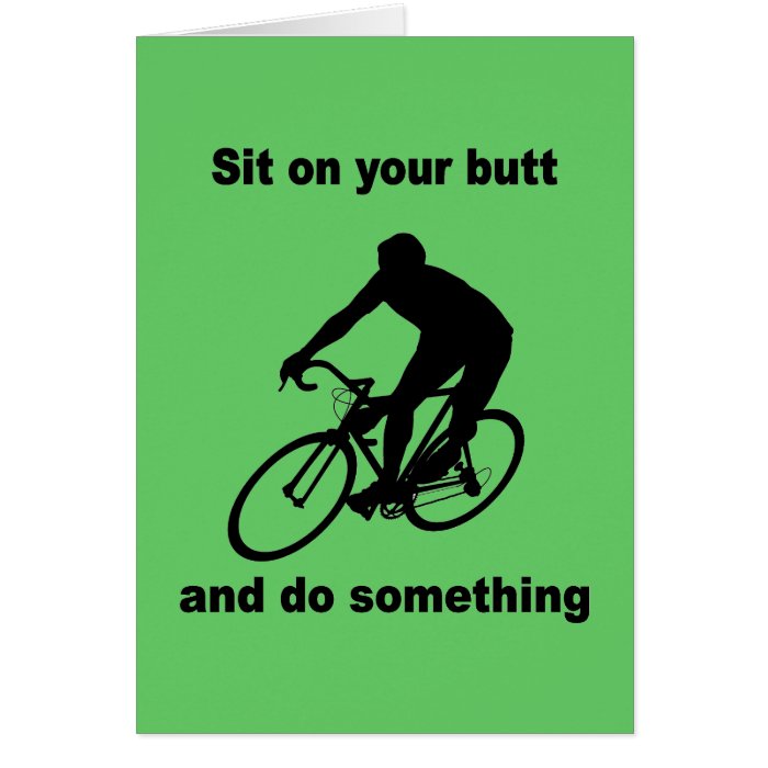 Funny cycling cards