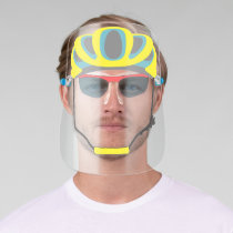 Funny Cycling Helmet Biking Enthusiasts Face Shield