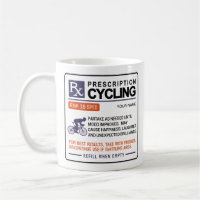 Funny Cycling Mug Prescription Design
