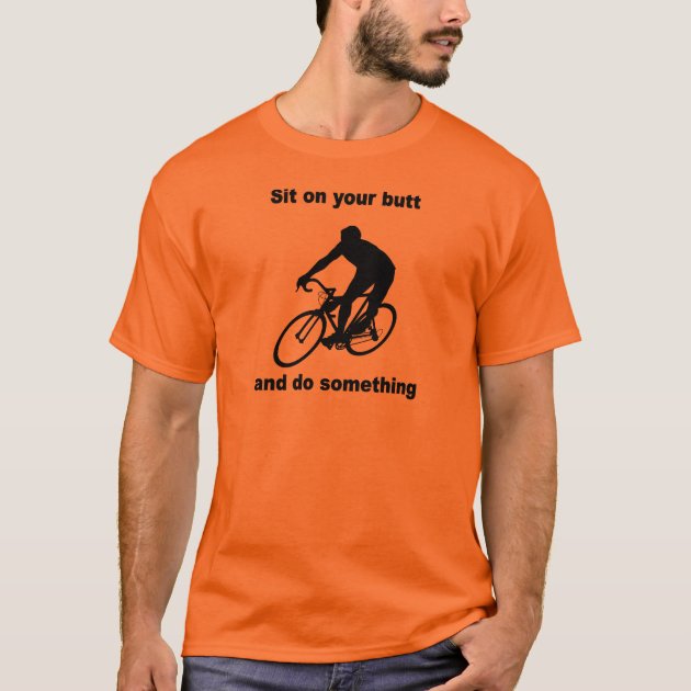 funny cycling T Shirt Zazzle