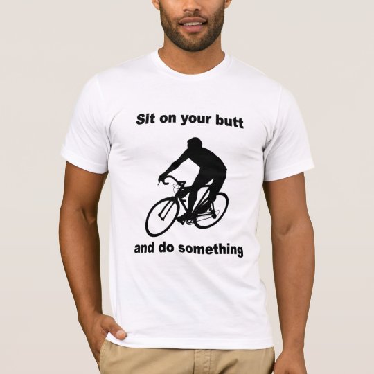 funny cycling TShirt
