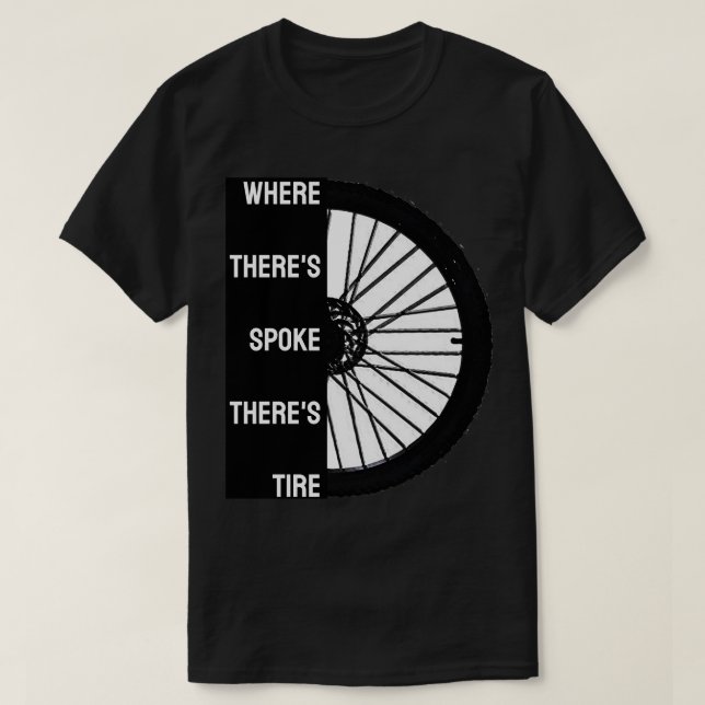 Funny Cyclist T-Shirt (Design Front)