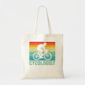 Funny Cycologist Biking Psychology Cycling Premium Tote Bag
