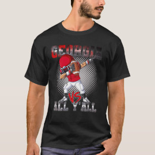 Funny Dab-Bing Georgia Vs All Y'all Georgia State T-Shirt