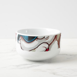 Funny Dabbing Bunny Easter Happy Easter for Boys G Soup Mug