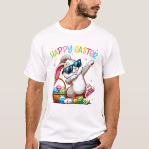 Funny Dabbing Bunny Easter Happy Easter for Boys G T-Shirt
