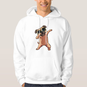 Funny Dabbing Dab Pug Dog Pets Dance Animal Puppy Hoodie