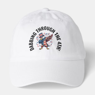 Funny Dabbing Eagle Patriotic 4th of July Hat⁠ Hat