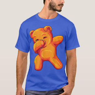 Funny Dabbing Gummy Bear Dancing Gummy Bear Birthd T-Shirt