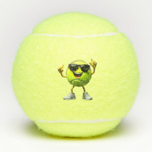 Funny Dabbing Tennis Ball Sports Player