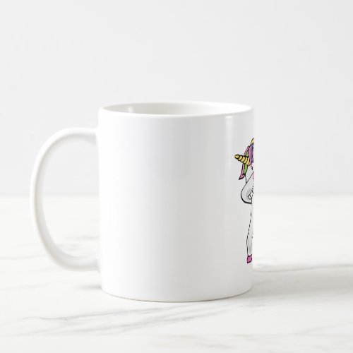 Funny Dabbing Unicorn Coffee Mug