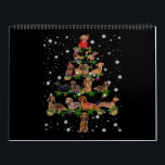Funny Dachshund Dog Christmas Tree Ornaments Decor Calendar<br><div class="desc">Funny Dachshund Christmas Tree Ornaments Decor</div>