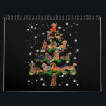 Funny Dachshund Dog Christmas Tree Ornaments Decor Calendar<br><div class="desc">Funny Dachshund Christmas Tree Ornaments Decor</div>