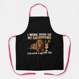 Funny Dachshund Lover Apron