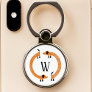 Funny Dachshund Sausage Dog Monogram Phone Ring Stand