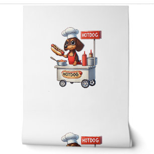 Funny Dachshund Sausage Dog Weenie Hotdog Sandwich Wallpaper