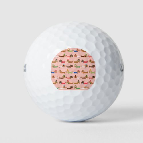 Funny Dachshunds Golf Balls