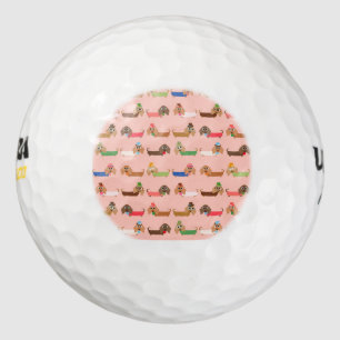 Funny Dachshunds Golf Balls