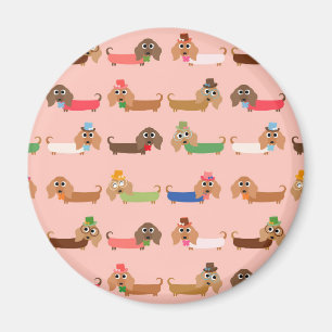 Funny Dachshunds Magnet