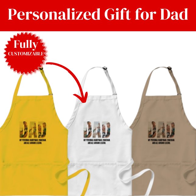 Funny Dad Apron – Handyman, Comedian & Legend (Funny Dad Apron – Handyman, Comedian & Legend)