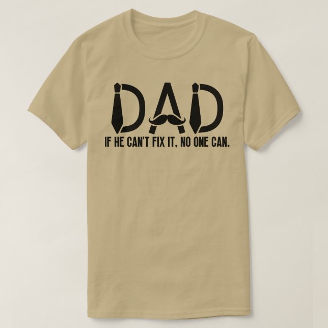 Funny Dad Birthday 7 T-Shirt (Design Front)