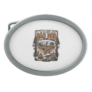 Funny Dad Bod Bear Camping Father Figure Shirt_1 Belt Buckle