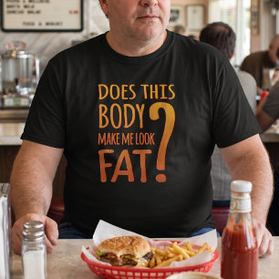 Funny Dad Bod Diet Humor - Overweight Foodie Joke T-Shirt