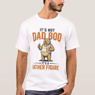 Funny Dad Bod Father Figure Bear Beer Shirt_1 T-Shirt