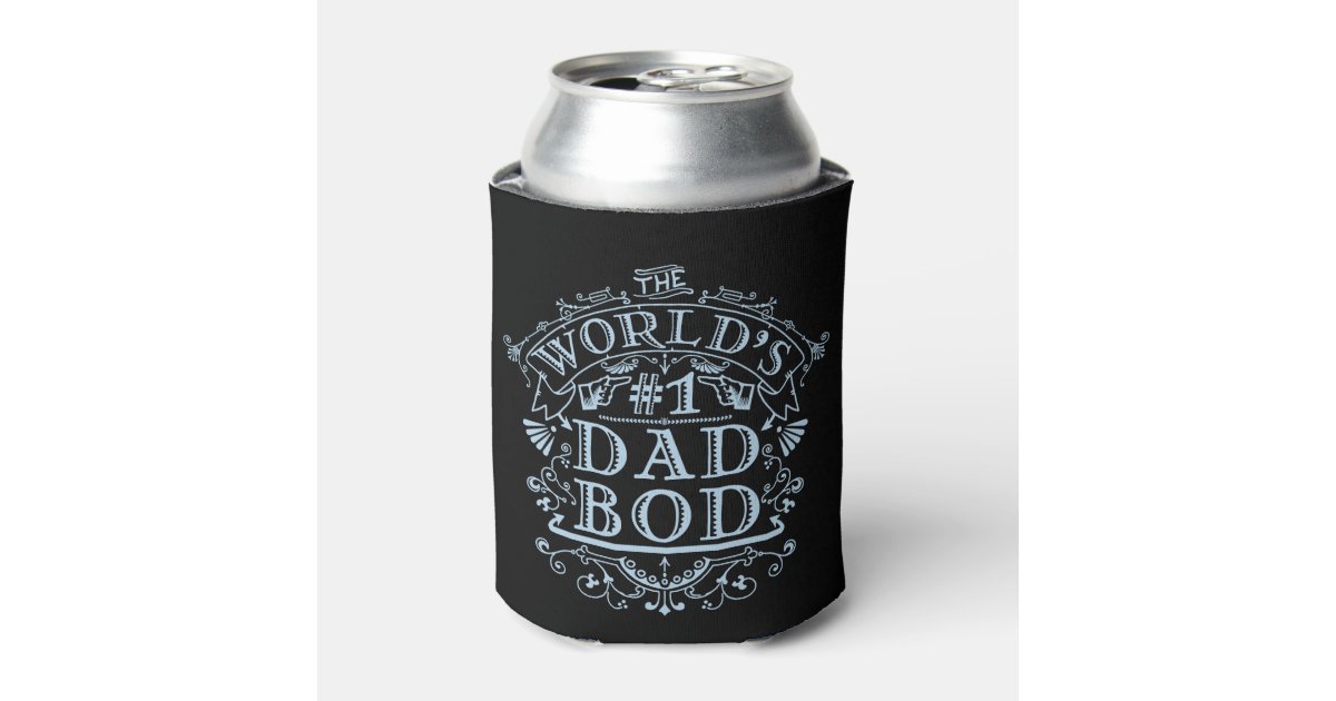 Funny Dad Bod Can Cooler