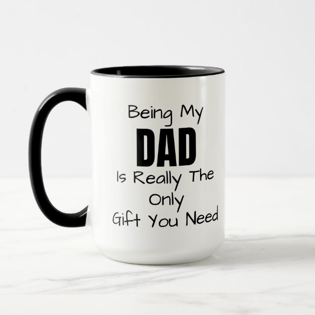 Funny Dad Coffee Mug (Left)