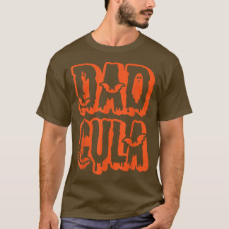 Funny Dad Daddy Dracula Monster Costume Halloween T-Shirt