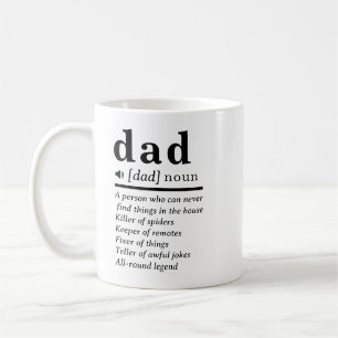 Funny Dad Definition Coffee Mug